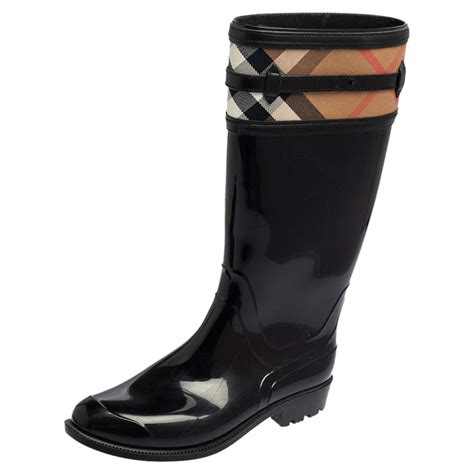 burberry wedge rain boots|Burberry rain boots size chart.